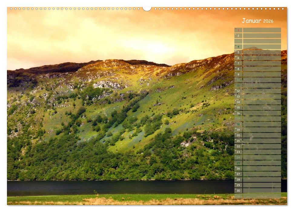 Scotland - Highlands (CALVENDO Wandkalender 2026)