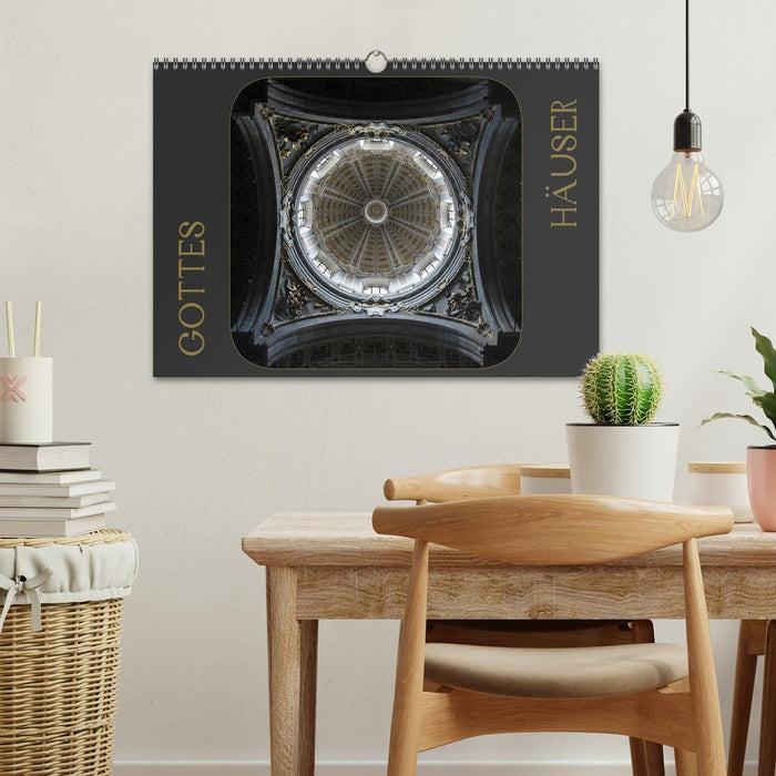 GOTTES HÄUSER (CALVENDO Wandkalender 2026)