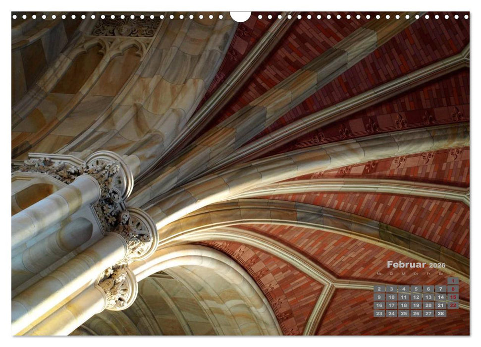 GOTTES HÄUSER (CALVENDO Wandkalender 2026)