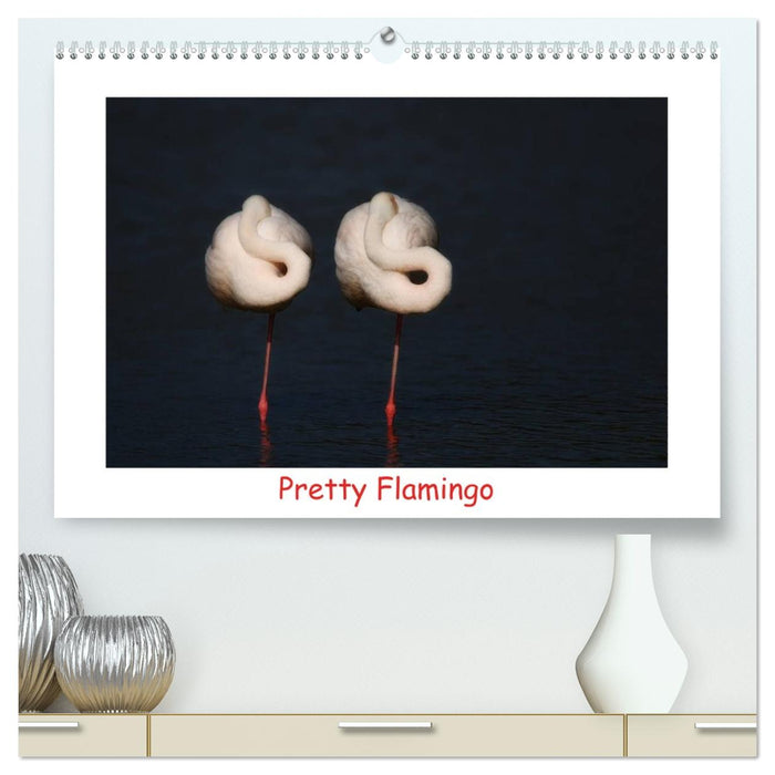 Pretty Flamingo (CALVENDO Premium Wandkalender 2026)