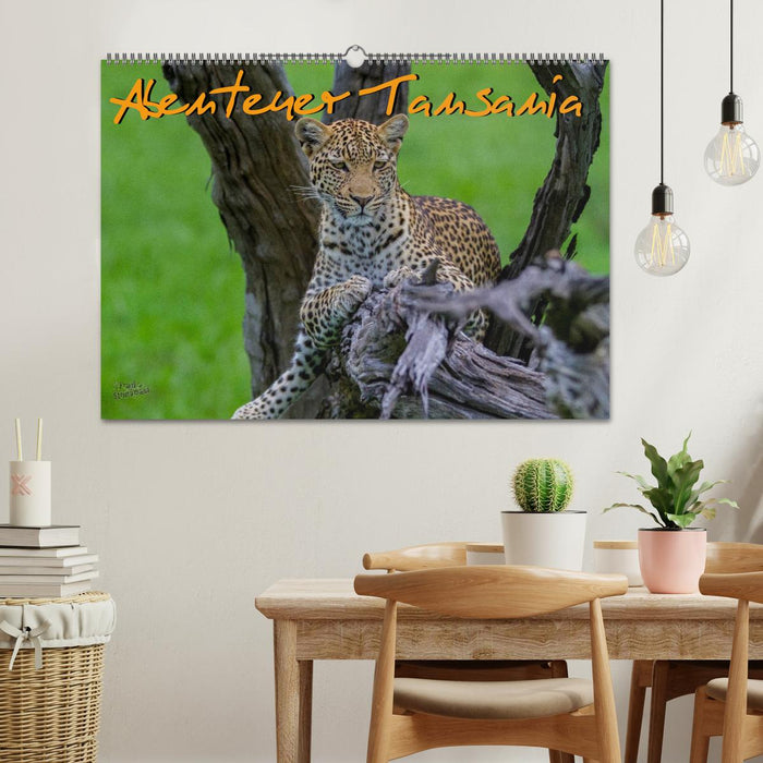 Abenteuer Tansania, Afrika (CALVENDO Wandkalender 2026)