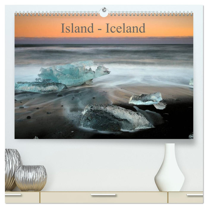 Island - Iceland (CALVENDO Premium Wandkalender 2026)