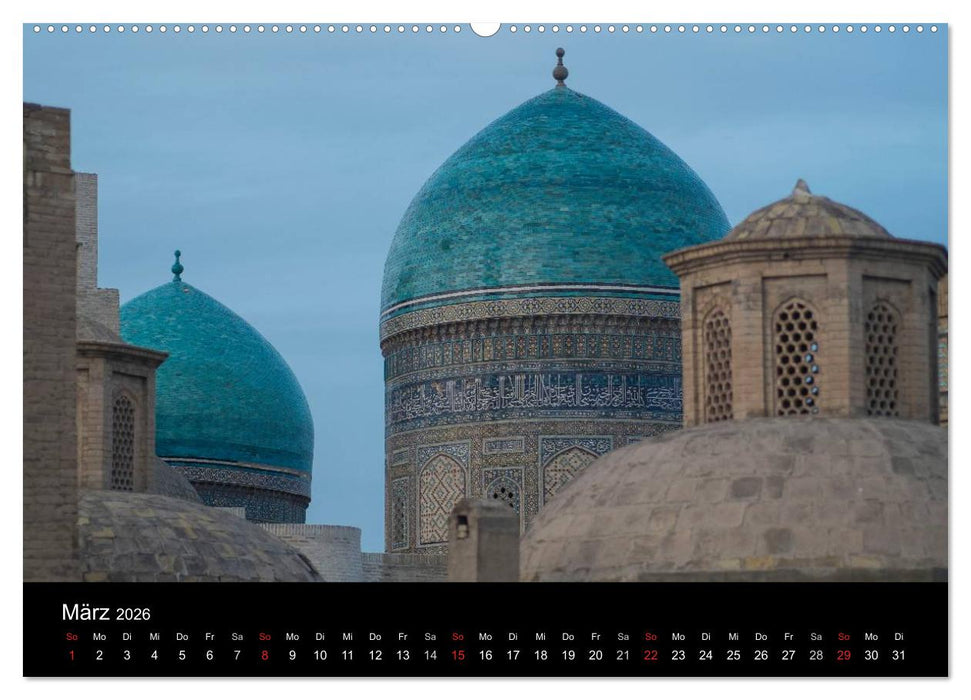 Usbekistan (CALVENDO Premium Wandkalender 2026)