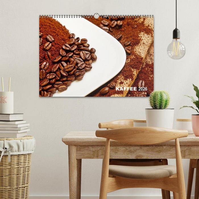 KAFFEE 2026 (CALVENDO Wandkalender 2026)