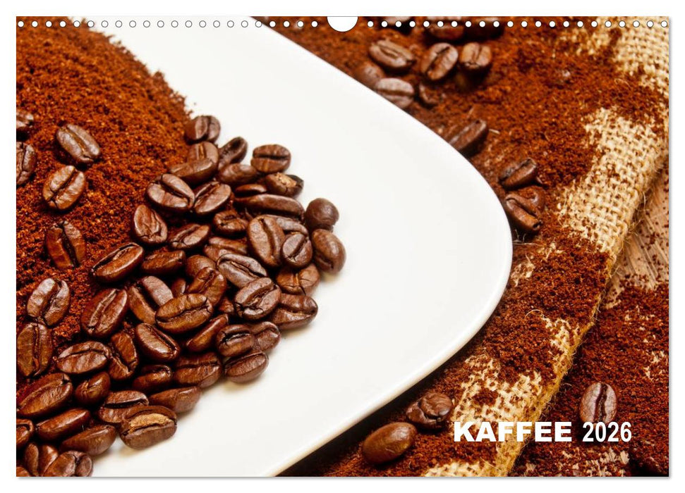 KAFFEE 2026 (CALVENDO Wandkalender 2026)
