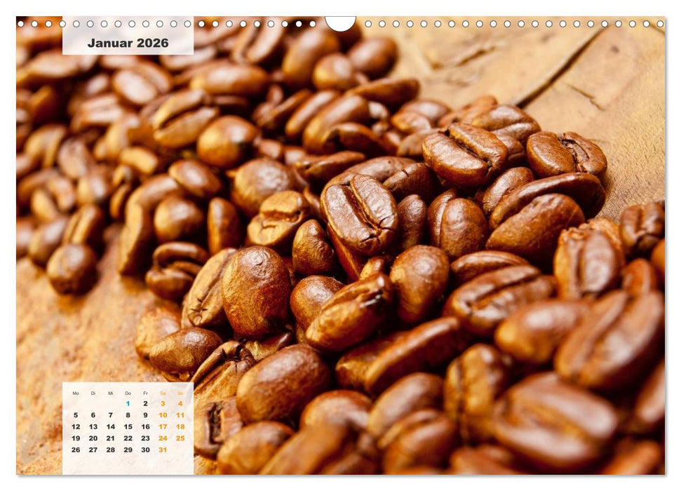 KAFFEE 2026 (CALVENDO Wandkalender 2026)