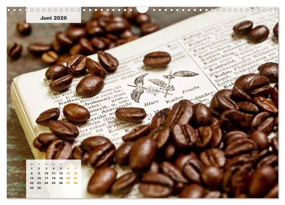 KAFFEE 2026 (CALVENDO Wandkalender 2026)