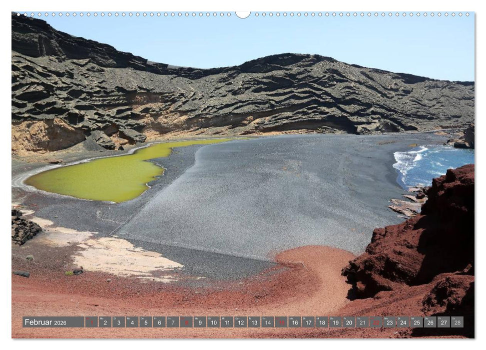 Urlaub auf Lanzarote (CALVENDO Wandkalender 2026)