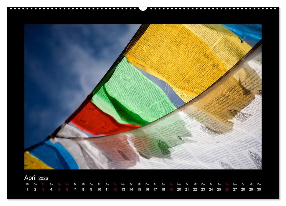 Tibet (CALVENDO Premium Wandkalender 2026)