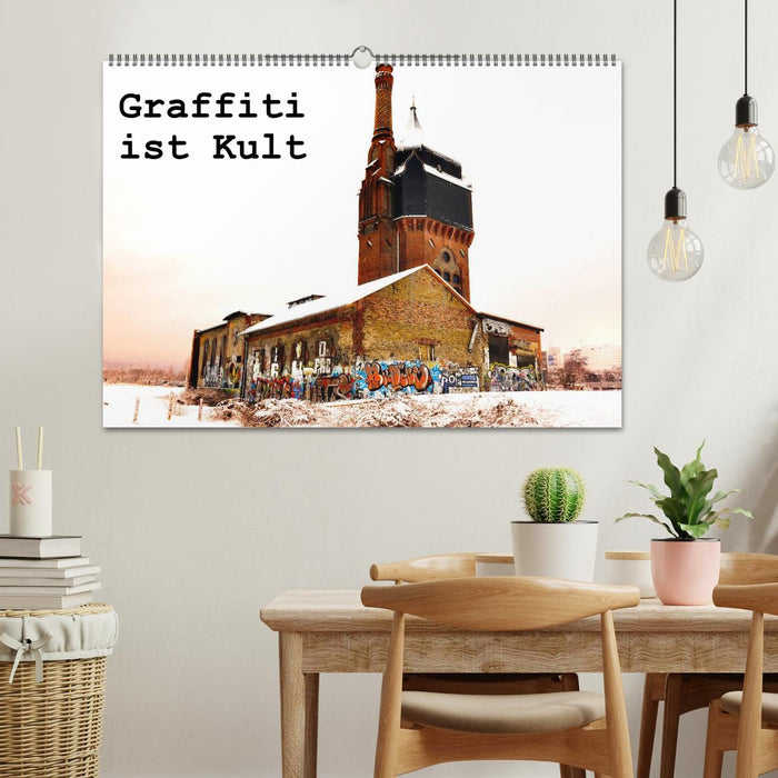 Graffiti ist Kult (CALVENDO Wandkalender 2026)