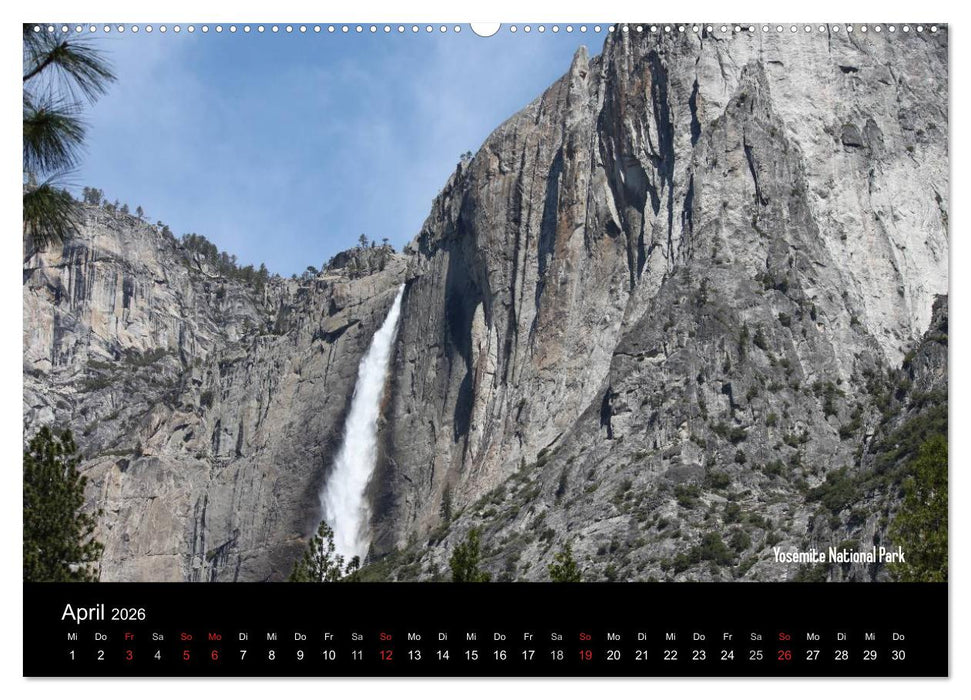 United States National Parks (CALVENDO Premium Wandkalender 2026)