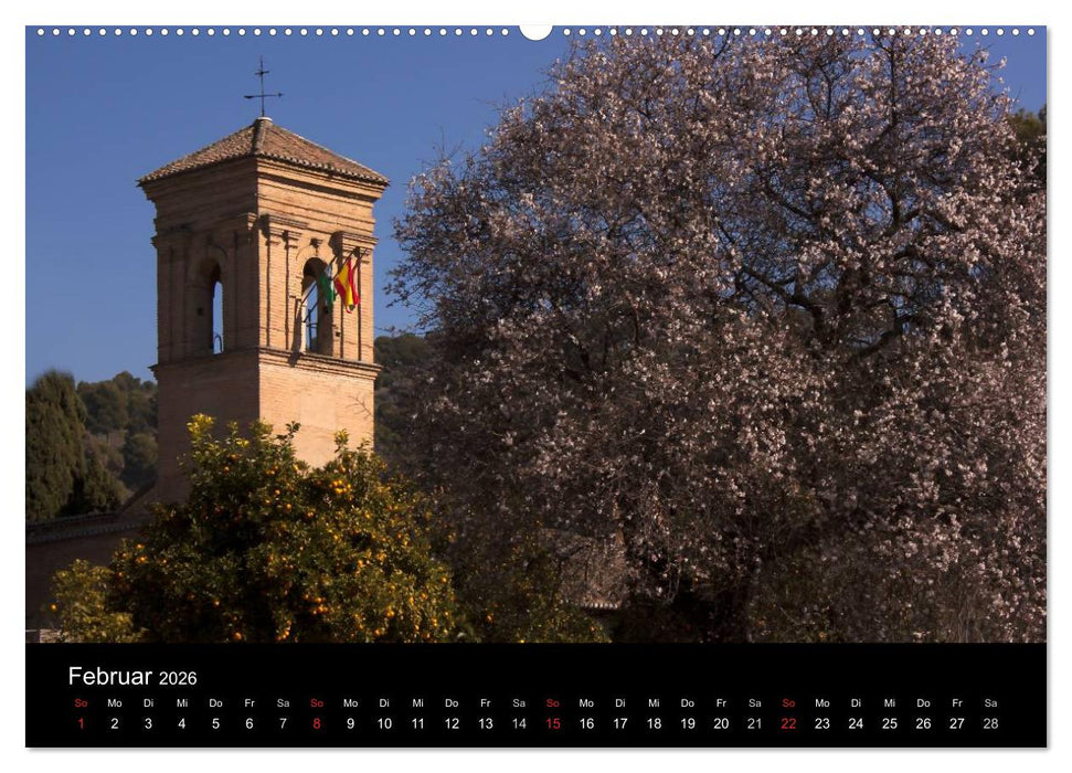 Andalusien (CALVENDO Premium Wandkalender 2026)