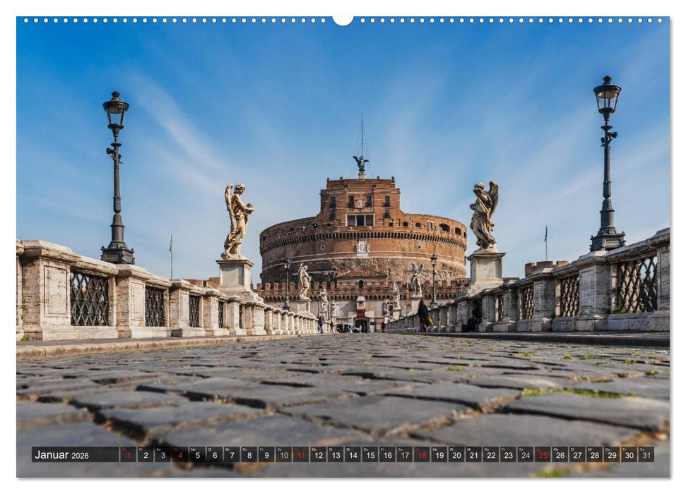 Ein Wochenende in Rom (CALVENDO Premium Wandkalender 2026)