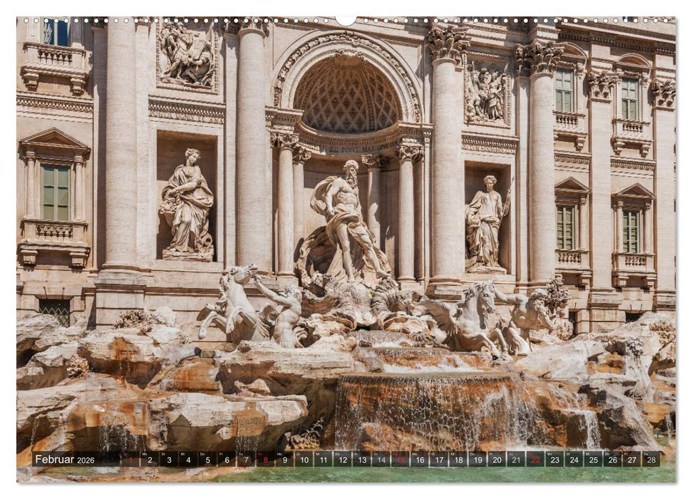 Ein Wochenende in Rom (CALVENDO Premium Wandkalender 2026)