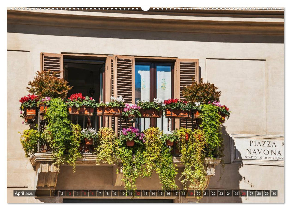 Ein Wochenende in Rom (CALVENDO Premium Wandkalender 2026)
