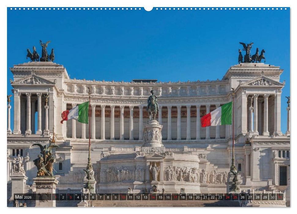 Ein Wochenende in Rom (CALVENDO Premium Wandkalender 2026)