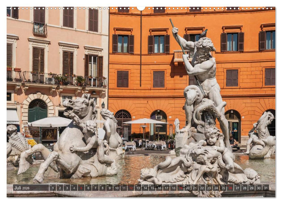 Ein Wochenende in Rom (CALVENDO Premium Wandkalender 2026)