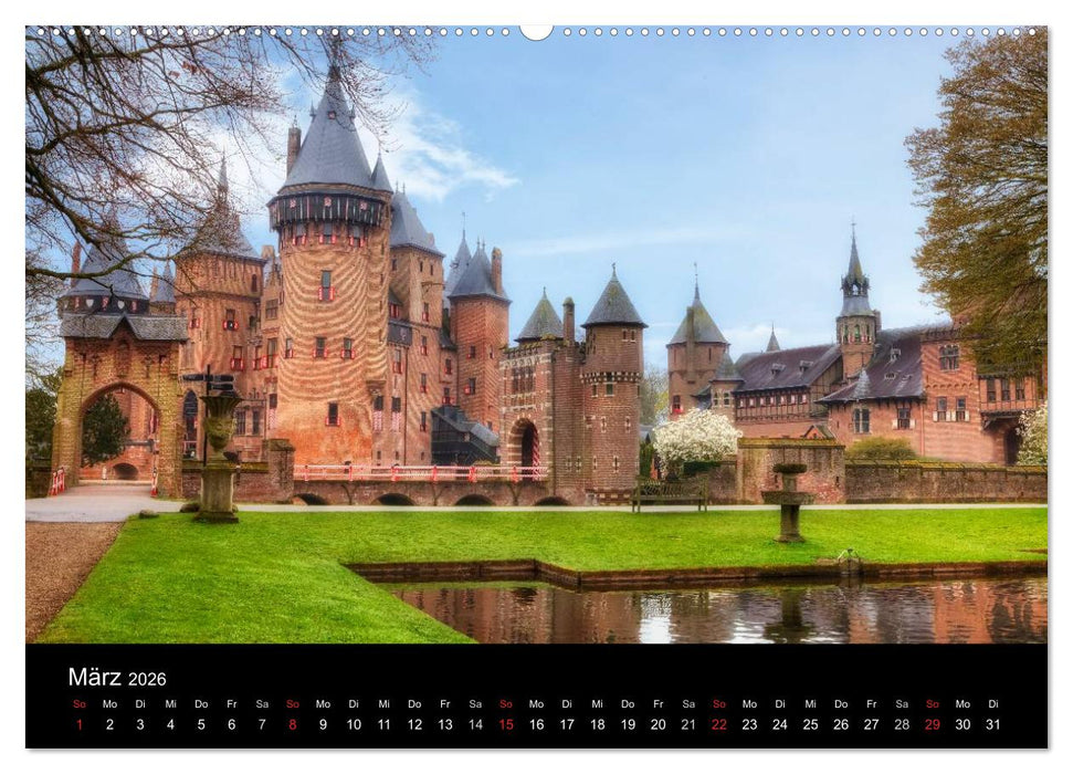 Die Niederlande (CALVENDO Premium Wandkalender 2026)