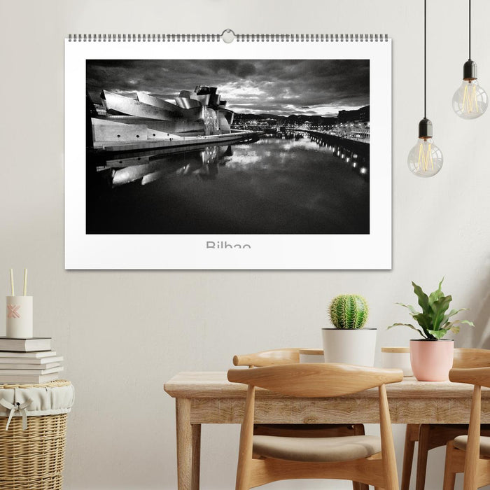 Bilbao - Bilder einer Stadt (CALVENDO Wandkalender 2026)