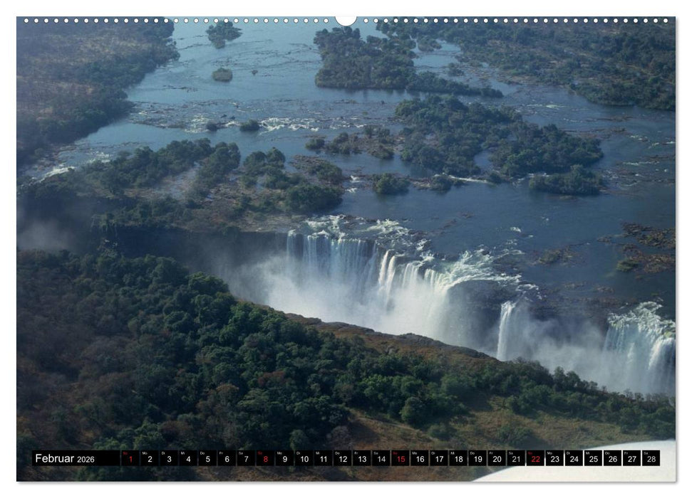 Victoria Wasserfälle (CALVENDO Wandkalender 2026)