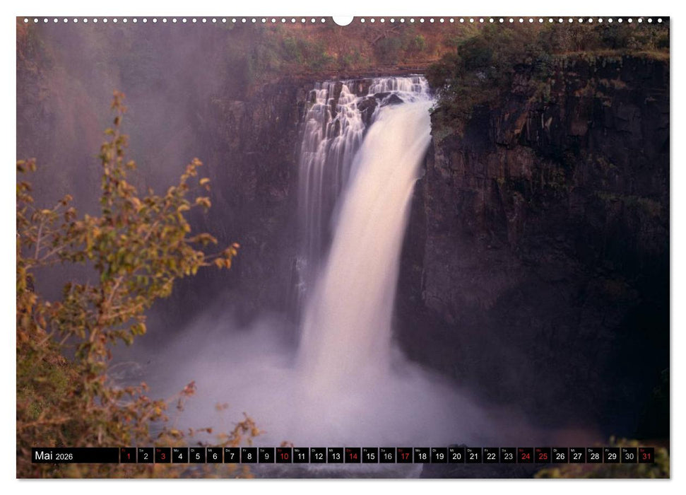 Victoria Wasserfälle (CALVENDO Wandkalender 2026)