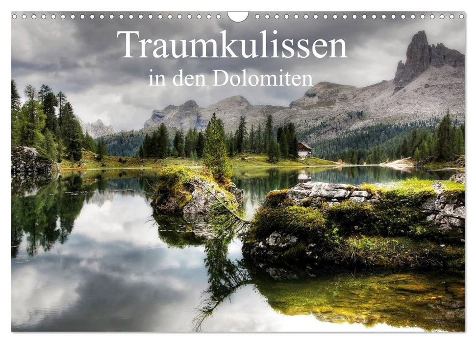 Traumkulissen in den Dolomiten (CALVENDO Wandkalender 2026)