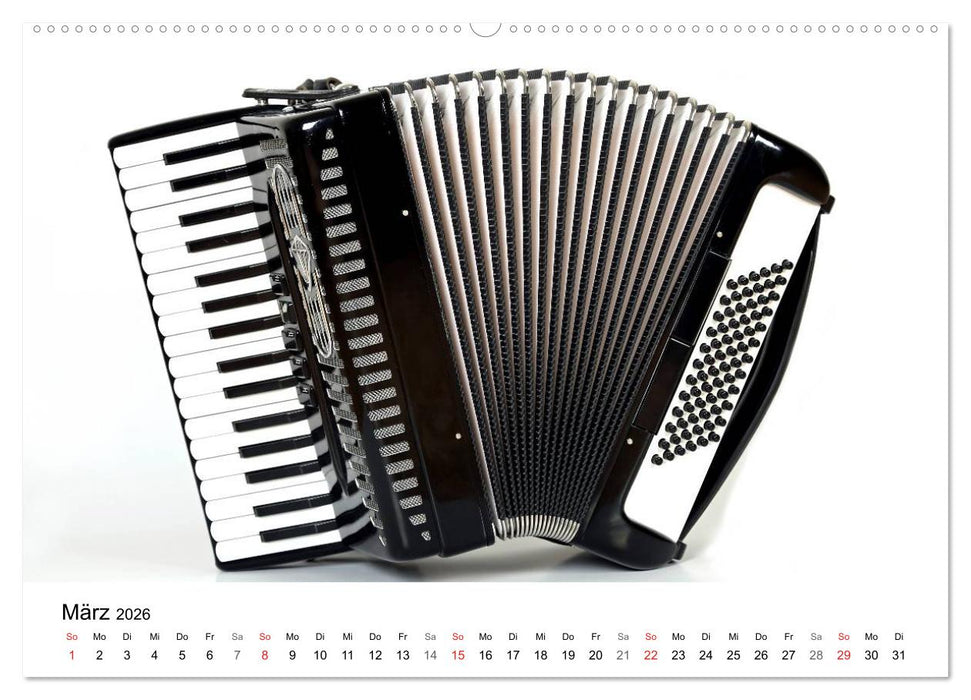 Musik ist mein Leben (CALVENDO Premium Wandkalender 2026)