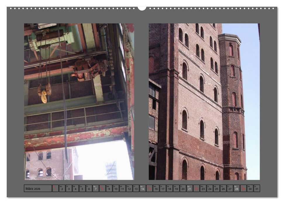 Zeche Ewald in Herten (CALVENDO Premium Wandkalender 2026)