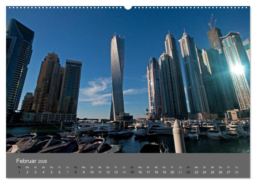Dubai (CALVENDO Premium Wandkalender 2026)