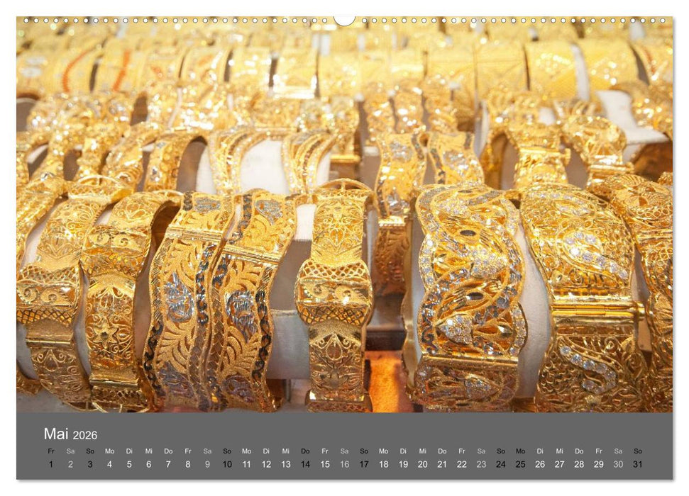 Dubai (CALVENDO Premium Wandkalender 2026)