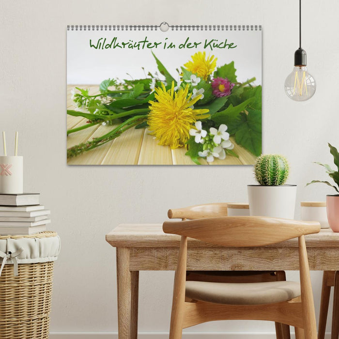 Wildkräuter in der Küche (CALVENDO Wandkalender 2026)