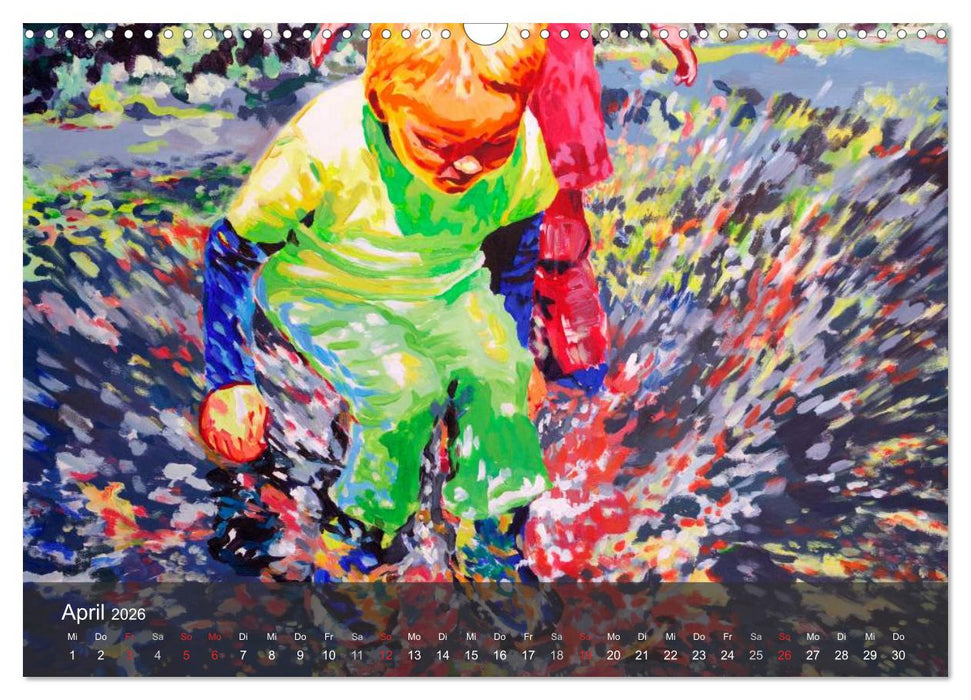 Alena Steinlechner, Acryl auf Leinwand (CALVENDO Wandkalender 2026)