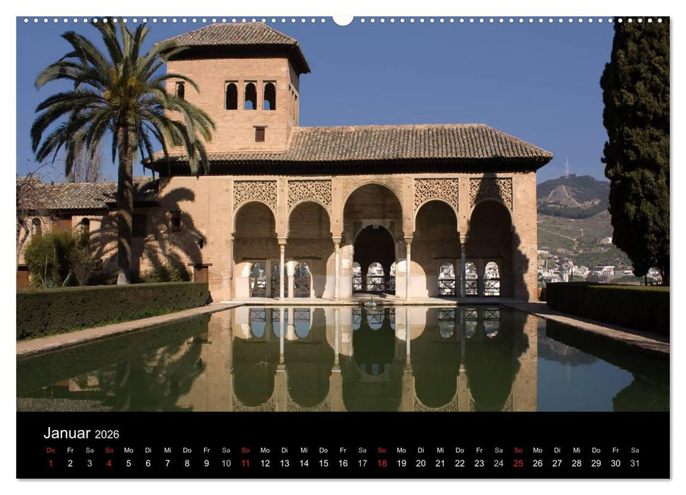 Andalusien (CALVENDO Wandkalender 2026)