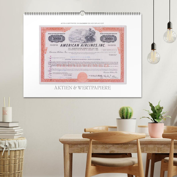 Aktien & Wertpapiere (CALVENDO Wandkalender 2026)