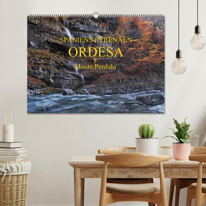Spaniens Pyrenäen - Ordesa y Monte Perdido (CALVENDO Wandkalender 2026)