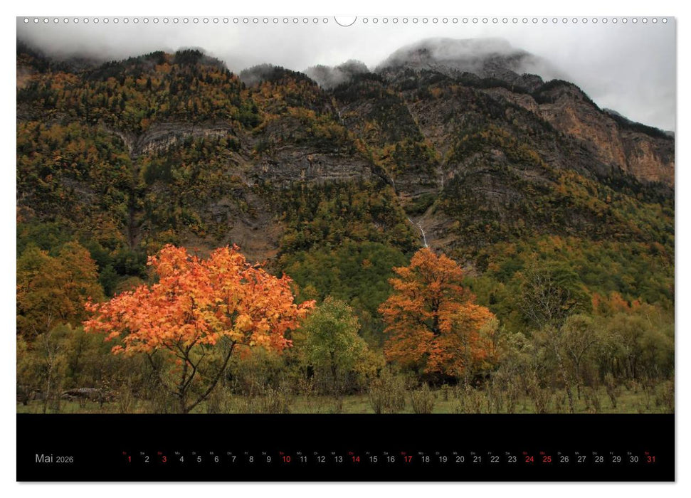 Spaniens Pyrenäen - Ordesa y Monte Perdido (CALVENDO Wandkalender 2026)