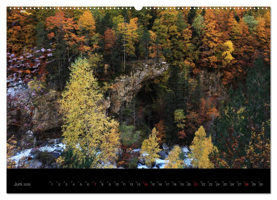 Spaniens Pyrenäen - Ordesa y Monte Perdido (CALVENDO Wandkalender 2026)
