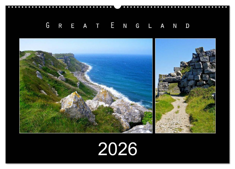 Great England 2026 (CALVENDO Wandkalender 2026)