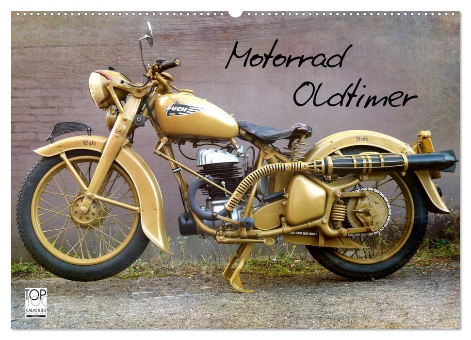 Motorrad Oldtimer (CALVENDO Wandkalender 2026)