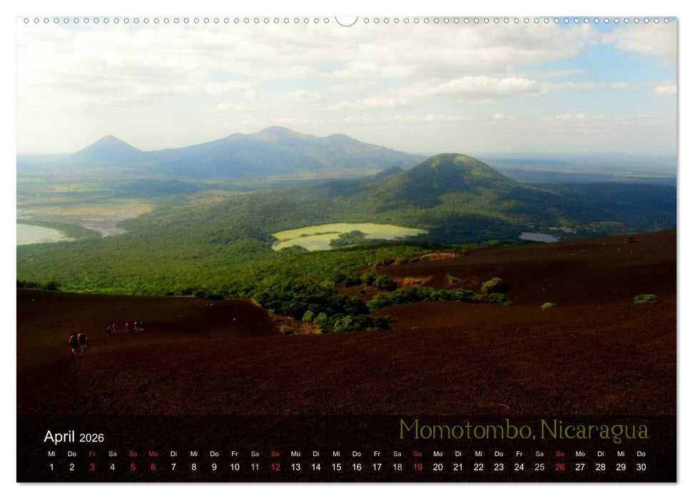 Von Mexiko nach Panama in 12 Monaten (CALVENDO Premium Wandkalender 2026)