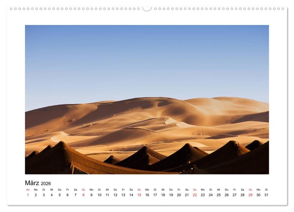 Marokko (CALVENDO Premium Wandkalender 2026)