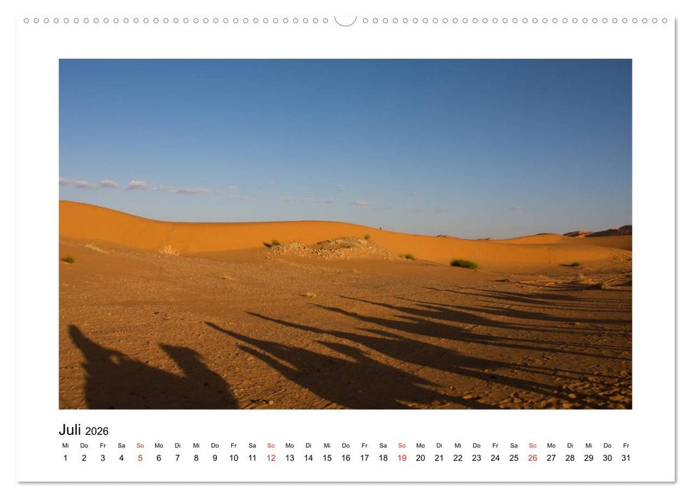 Marokko (CALVENDO Premium Wandkalender 2026)