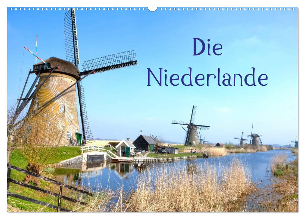 Die Niederlande (CALVENDO Wandkalender 2026)