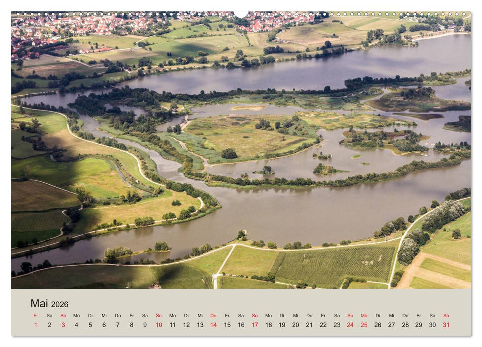 Mittelfranken - Das fränkische Seenland (CALVENDO Premium Wandkalender 2026)