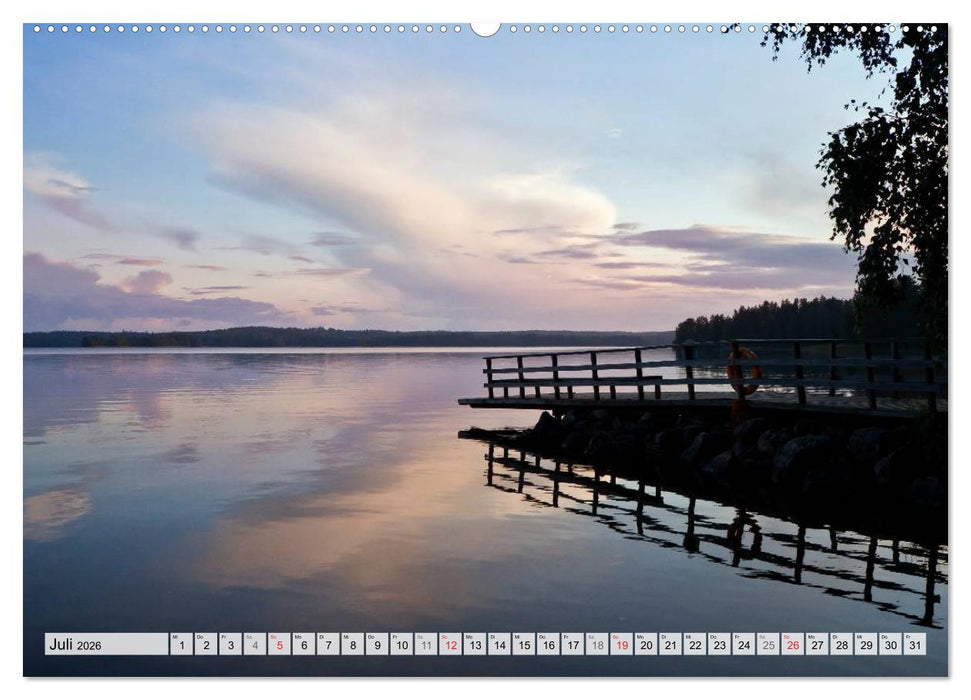 FINNLAND Traumhafte Landschaften (CALVENDO Premium Wandkalender 2026)