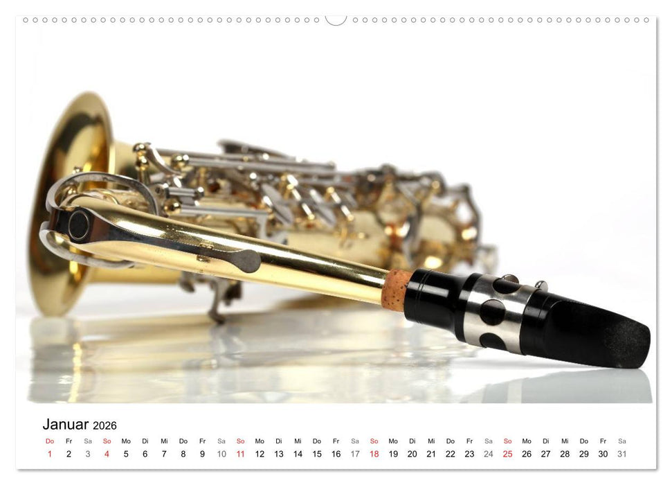 Musik ist mein Leben (CALVENDO Wandkalender 2026)