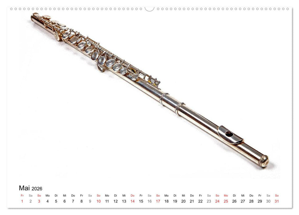 Musik ist mein Leben (CALVENDO Wandkalender 2026)