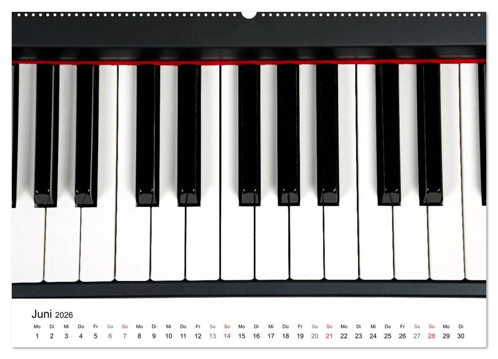 Musik ist mein Leben (CALVENDO Wandkalender 2026)