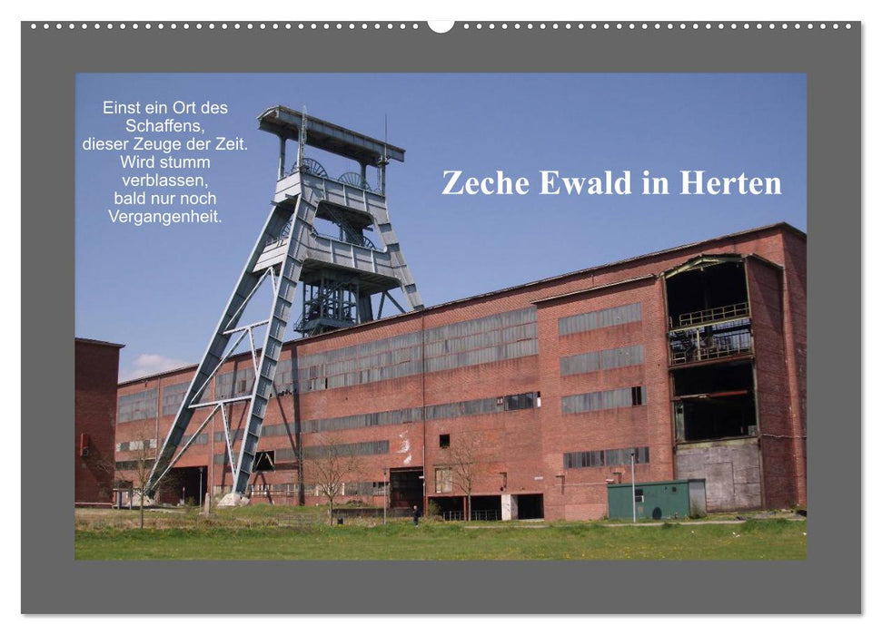 Zeche Ewald in Herten (CALVENDO Wandkalender 2026)