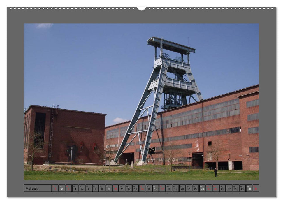Zeche Ewald in Herten (CALVENDO Wandkalender 2026)